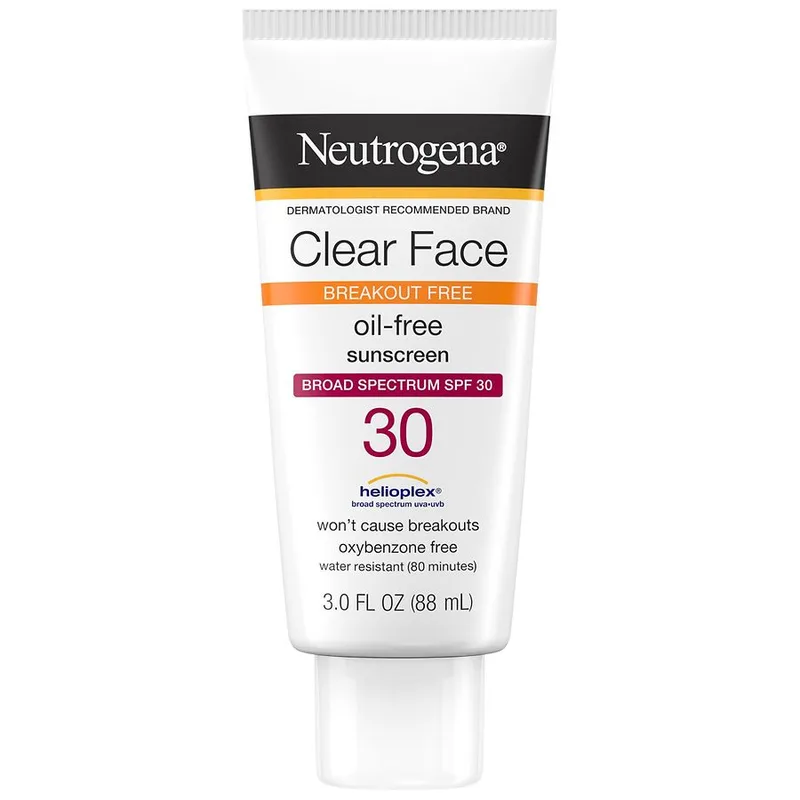 Neutrogena Clear Face Sunscreen Lotion SPF 30