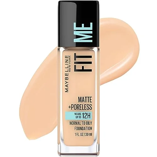 Maybelline Fit Me Matte + Poreless Foundation Maybelline Fit Me Matte + Poreless Foundation