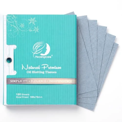 PleasingCare Large Oil Blotting Sheets (100 count)