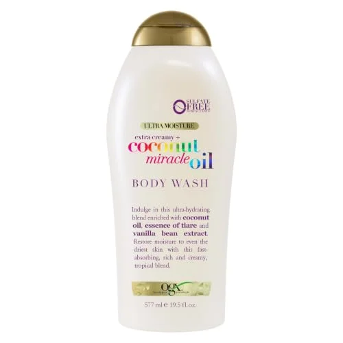 OGX Extra Creamy + Coconut Miracle Oil Body Wash (19.5oz)