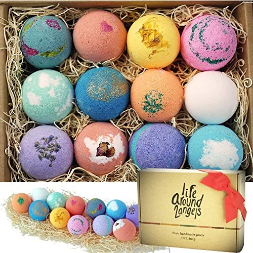 LifeAround2Angels Bath Bombs Gift Set (12)