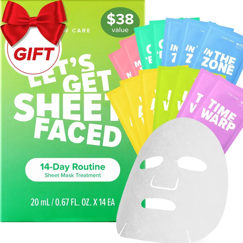 I DEW CARE Collagen Face Mask Variety Pack, 14 Days I DEW CARE Collagen Face Mask Variety Pack, 14 Days