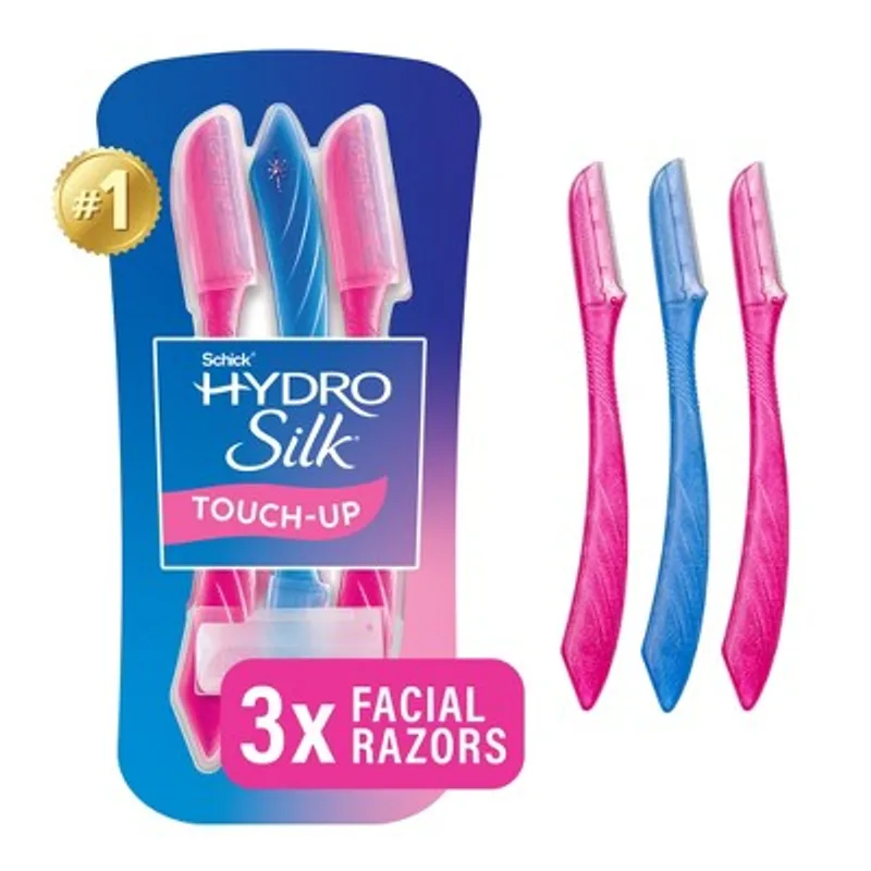 Schick Hydro Silk Touch-Up Dermaplane Razor, 3 ct