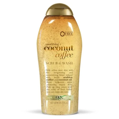OGX Smoothing + Coconut Coffee Body Scrub OGX Smoothing + Coconut Coffee Body Scrub