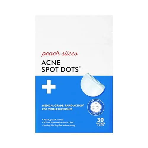 Peach Slices Acne Spot Dots (30 Ct)