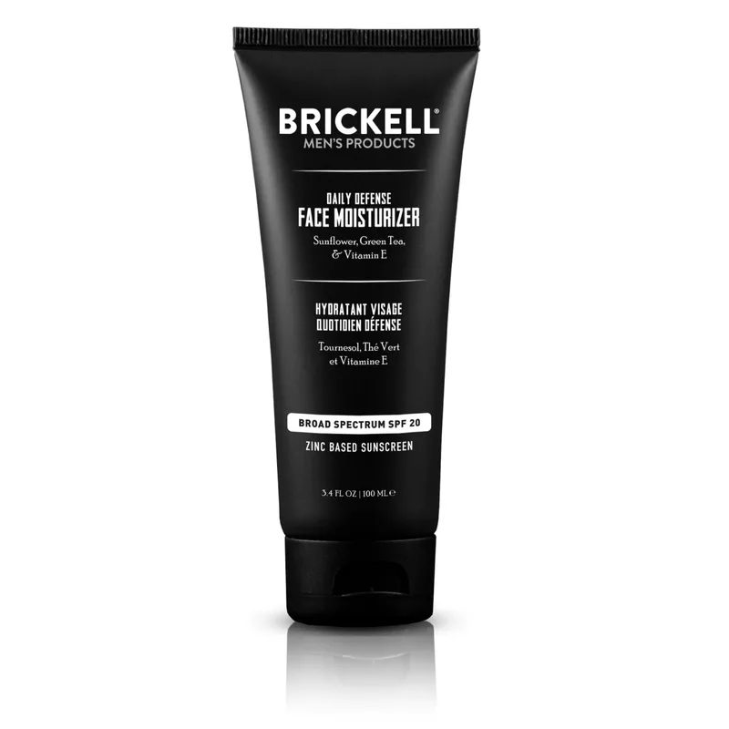Brickell Men's Daily Defense SPF 20 Face Moisturizer (3.4 fl oz)