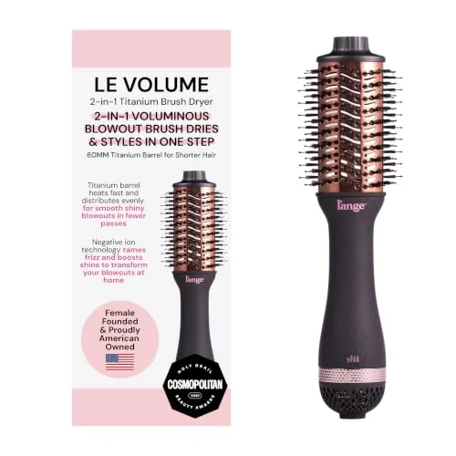 L'ANGE Le Volume 2-in-1 Titanium Blow Dryer Brush