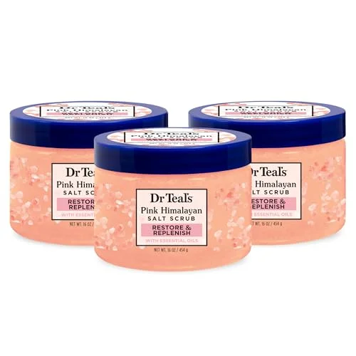 Dr Teal's Pink Himalayan Salt Body Scrub (3 Pack) Dr Teal's Pink Himalayan Salt Body Scrub (3 Pack)