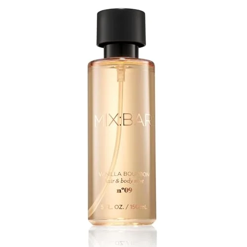 MIX:BAR Vanilla Bourbon Hair + Body Mist, 5 Fl Oz
