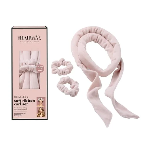 The Hair Edit Heatless Soft Ribbon Curling Rod