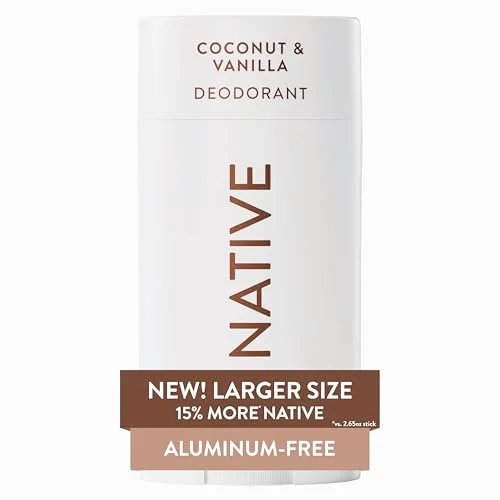 Native Aluminum Free Deodorant (Coconut & Vanilla, 3.1oz)