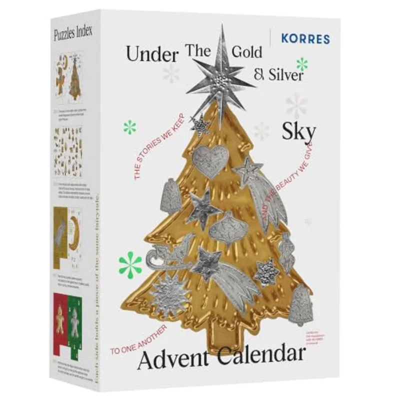 KORRES Advent Calendar 2026, 24-Day Holiday Skincare Gift Set