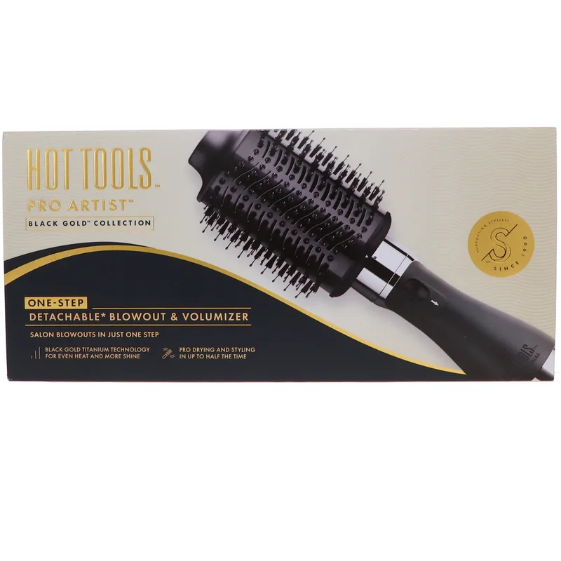 Hot Tools Pro Signature Black Gold Charcoal-Infused One-Step Blowout